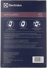 Electrolux El202g S-bag Anti-allergy Synthetic Vacuum Bags  4 S-bag  Blue