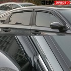 For 22-26 Honda Civic Sedan 4pcs Mugen Style Window Visors Windshield Rain Guard