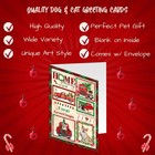Dear Santa Mailbox Christmas Letter Corgis Dog Greeting Cards - Adorable Pets   