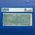 1864  20 Confederate States Of America  Csa T-67  Pmg Vf 30  31253