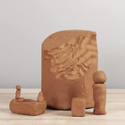 5 Lbs Terra Cotta Pottery Clay For Sculpting And Wheel Throwing  Cone 06