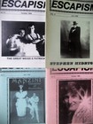 4 Escapism 1986 Magic Gaffs Escapology Handcuffs Booklets Periodicals Newsletter