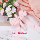 1 1 2 Inch 50 Yard Double Faced Satin Ribbon light Pink Satin Craft Fabric Ribbo