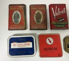 Vtg Pipe Cigar Cigarette Smoking Tobacco Tins-lot Of 7