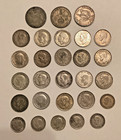 World Silver Coins Mostly European Lot Below Melt