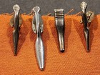 Lot Of Four  4  Vintage Tie Clips-hickok   Unbranded 