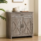 32  Modern Farm Style Sideboard Storage Buffet Server Cabinet Organizer