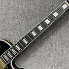 Electric Guitar Flamed Maple Top Soild Body Gold Hardware Black Burst Fast Ship
