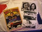 Amc Wally Booth Pro Stock Hornet X Nhra Press Kit Folder Photos Drag Racing Hof