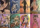 The New American Pin-up 1997 Comic Images Complete Base Card Set Of 72 Fa