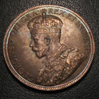 Old Canadian Coins 1917 Canada Large Cent Highgrade Unc Toned Choice Beauty