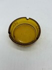Vintage Mcdonald s  Yellow Glass  Ashtray  Restaurant Advertising