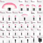 Makeup Brushes   32pcs Makeup Brush Set Professional Soft Synthetic Foundation P