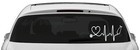 Stethoscope Heart Rate Vinyl Decal Sticker  Nurse  Dr   Rn  Medical  Oracal 651