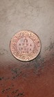 1912 Calcutta  c  India 1 12 Anna  Gorgeous Choice Unc Red Brown British    R194
