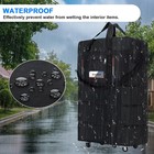 32  42  Expandable Rolling Duffle Bag W  Wheels Carry On Collapsible Luggage Bag