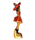 Vintage 1939 Miller High Life Chalkware Beer Girl Statue Miller Brewing Company