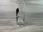 Glacier Park Montana Souvenir Shot Glass Eagle Design Collectible 4 Inch Tall