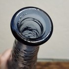Empoli Vintage Cobalt Blue Textured Glass Genie Bottle With Stopper 22 