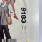 1984 Mccall s 9183 Maternity Dress Jumper Top Skirt Size 6 Vtg Sewing Pattern