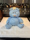 Vintage 1986 Fisher Price Puffalumps Blue Bear Cub  no Romper Outfit 8006