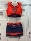 Cheerleading Uniform Nfl Chicago Bears Honey Bears Adult Large