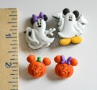 Mickey   Minnie Ghosts   Dress It Up Halloween Disney Collection   Shank Buttons