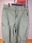 Vintage Vietnam War Us Army Green Poplin Trouser Pants Sz Medium Regular