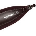 Hohner Acc19 X-large 44  Leather Accordion Strap - Brown - Made In Italy