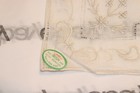   vintage White Wedding Lace Linen Hanky  Linbro Pure Linen Handkerchief   Unused