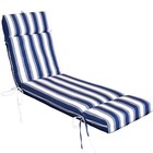 Outdoor Chaise Lounge Chair Cushion Water Resistant Pool Lounge Chair Cushion