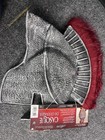 Forum Novelties Roman Warrior Helmet Silver red Plume Plastic One Size Adult
