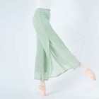 Women s Classical Dance Pants Practice Dance Pants Elegant Double-layer Mesh