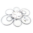 Modern Ceiling Light 8heads Dimmable Chandelier Led Pendant Lamp Fixture  remote