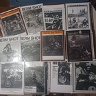 Vintage Motocross Action Dirt Bike Crash   Burn Berm Shot Photos Lot Of 14 Ahrma