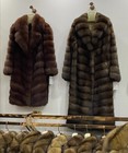 Luxury Winter Women Real Mink Fur Coat New Fur Coat Winter Mink Fur Warm Jacket