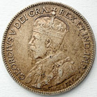 1913 Canadian Sterling Silver Quarter Great Details Vf King George