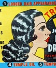 1930s True Love 6 Way Jockey Club Hair Dressing Valmor Label Black Americana