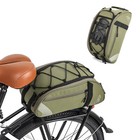 Waterproof Bike Rack Bag Bicycle Trunk Backseat Rear Seat Cycling Chest Bag