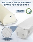 Lilian gema Bed Bumper For Toddlers  Rail Bumper-1pack  White 