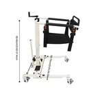 265 Lbs Patient Lift Transfer Chair Portable Patient Lift Wheelchair For Elderly