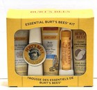 Burt   s Bees Essential Kit 5 Piece Travel Gift Set Lip Balm Lotion Skin Care