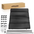5ft Black Soft Tonneau Cover Roll Up For Nissan Frontier 05-2025 Vinyl Aluminum