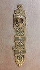 Antique Hopkins Dickinson Door Back Plate Cast Brass Or Bronze C  1879 Ornate