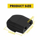4pcs Ultrasonic Car Deer Alert Whistle Warning Animal Repeller Auto Safety Eoi