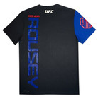 Reebok Ufc Walkout Jersey Men s Medium Black Blue Red Performance Shirt New