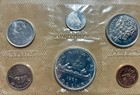 Mint Set 1965 Silver Canada Pl Set - 6 Coins - Mint Unc With Certificate  1