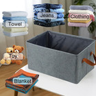 4 Pcs Fabric Storage Bins  Organization Baskets For Shelves  15  Linen Closet Or