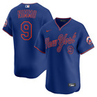 Men s  9 Brandon Nimmo Alternate Royal 2025 Limited Edition All-seam Jersey 
