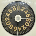 Vintage Counselor Mid Century Modern Mcm Beige Off White Bathroom Floor Scale